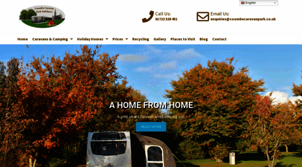 coombecaravanpark.co.uk